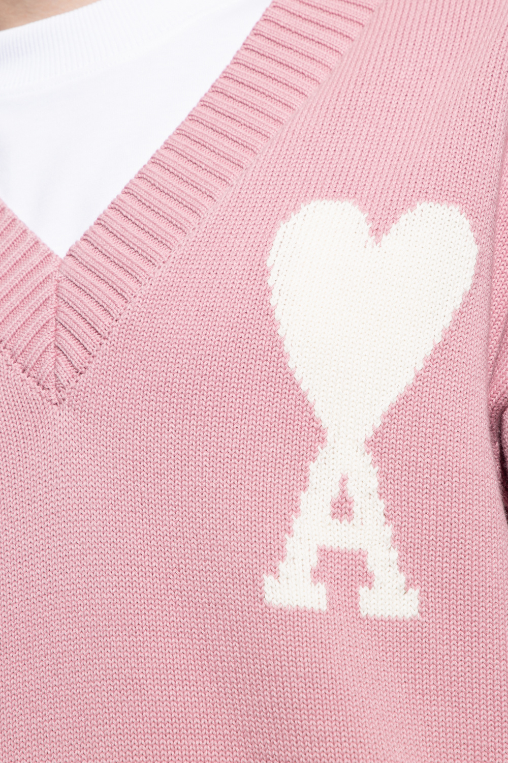 Sweater with logo Ami Alexandre Mattiussi